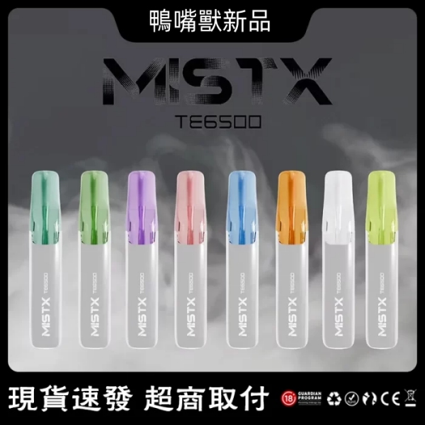 鴨嘴獸電子煙 MIST TE6500口 新款鴨嘴獸拋棄式一次性電子煙